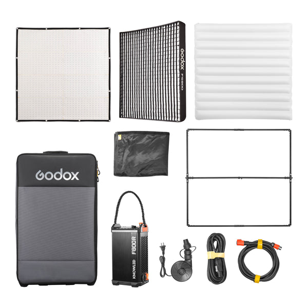 Godox KNOWLED F800R-K2 kit Box Content