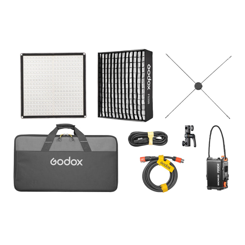 Godox F200R 2'x2' IP54 Waterproof Foldable RGB LED Light Mat 