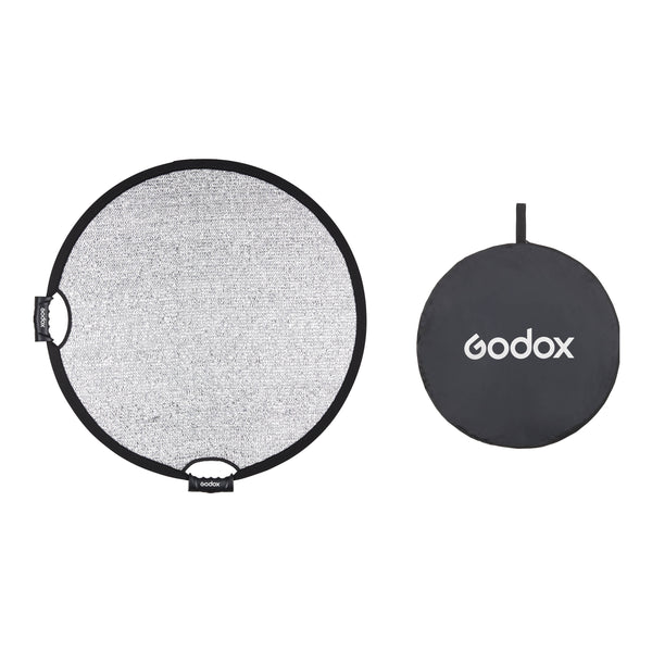 Godox W-RFT80 80cm (32") Windproof Silver Collapsible Reflector Box Content