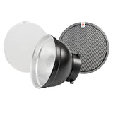 GODOX AD-R6 55° Reflector with AD-H7 Honeycomb Grid and AD-R6 Diffuser
