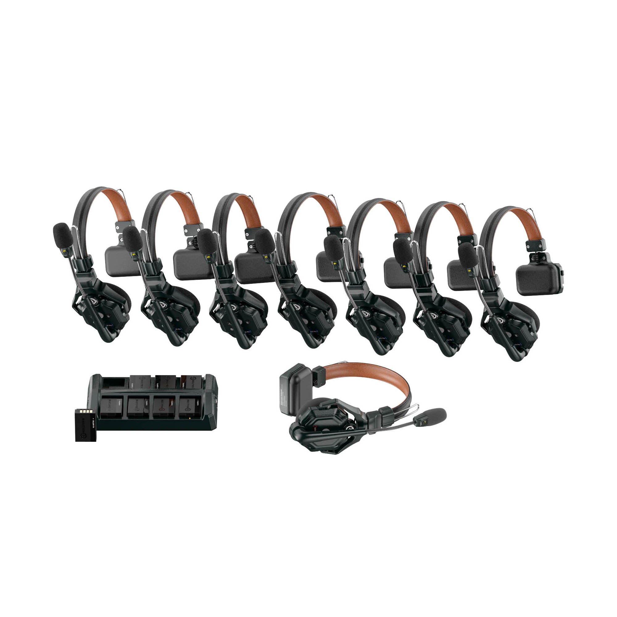 Solidcom C1 Pro  Wireless Intercom System with 8 Single-Ear ENC Headsets (SPECIAL ORDER)