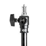 PiXAPRO 240cm 4-Sectioned Air-Cushioned Studio Light Stand with Interchangeable Spigot Mount Removable Spigot