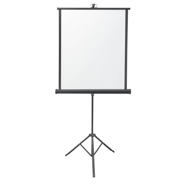 PiXAPRO 78x132cm White Retractable Photo-ID backdrop with stand