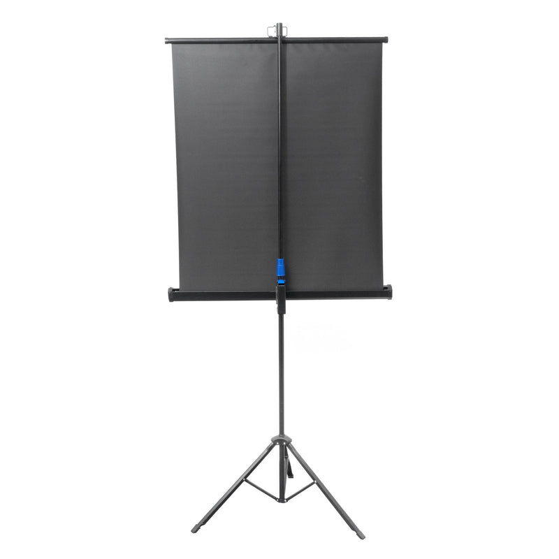 PiXAPRO 78x132cm White Retractable Photo-ID backdrop with stand (Back View)