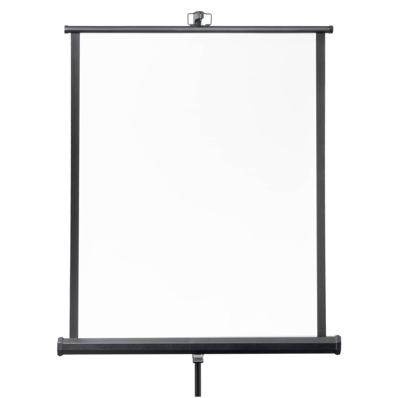 PiXAPRO 78x132cm White Retractable Photo-ID backdrop with stand (Clos-Up)