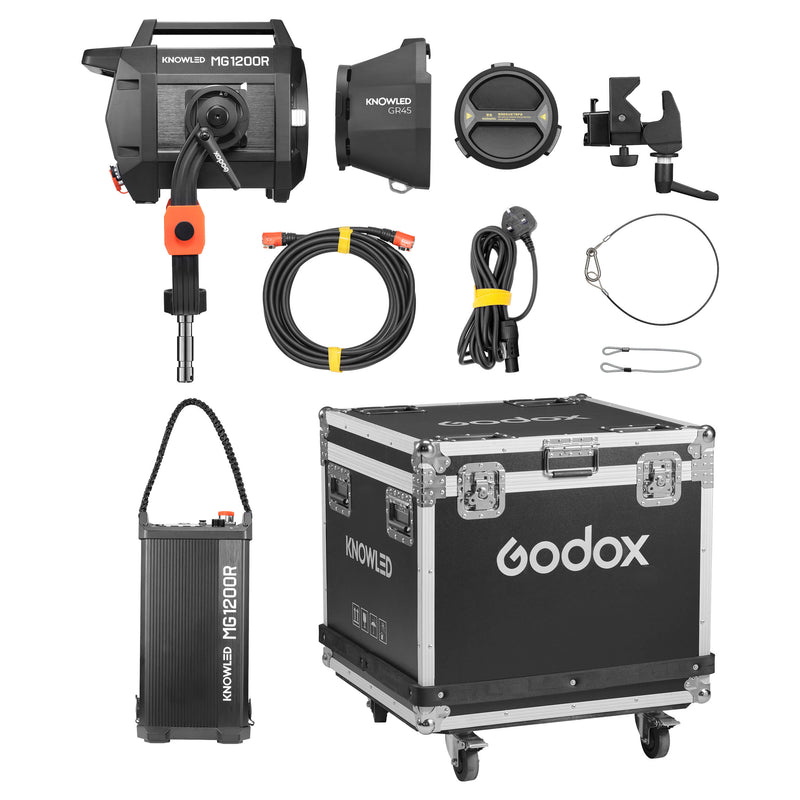 Godox KNOWLED MG1200R Box Content