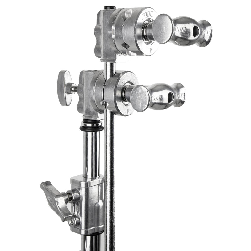 Kupo KCP-220 20-Inch Steel Grip Arm mounted to a c-stand