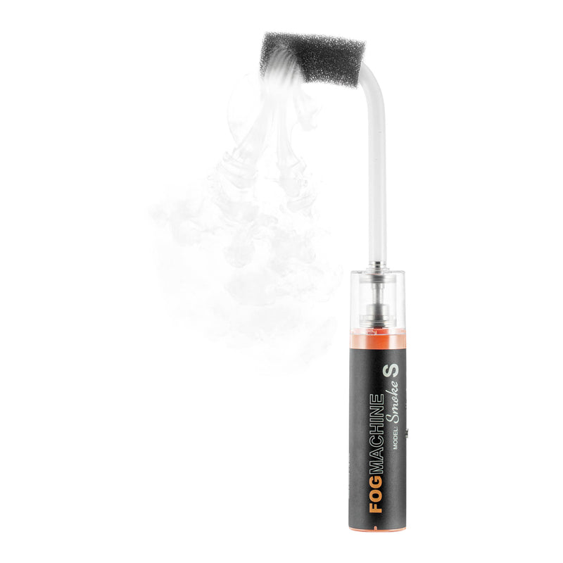 PiXAPRO/Lensgo Smoke S Portable Fog Machine with fog coming out of it