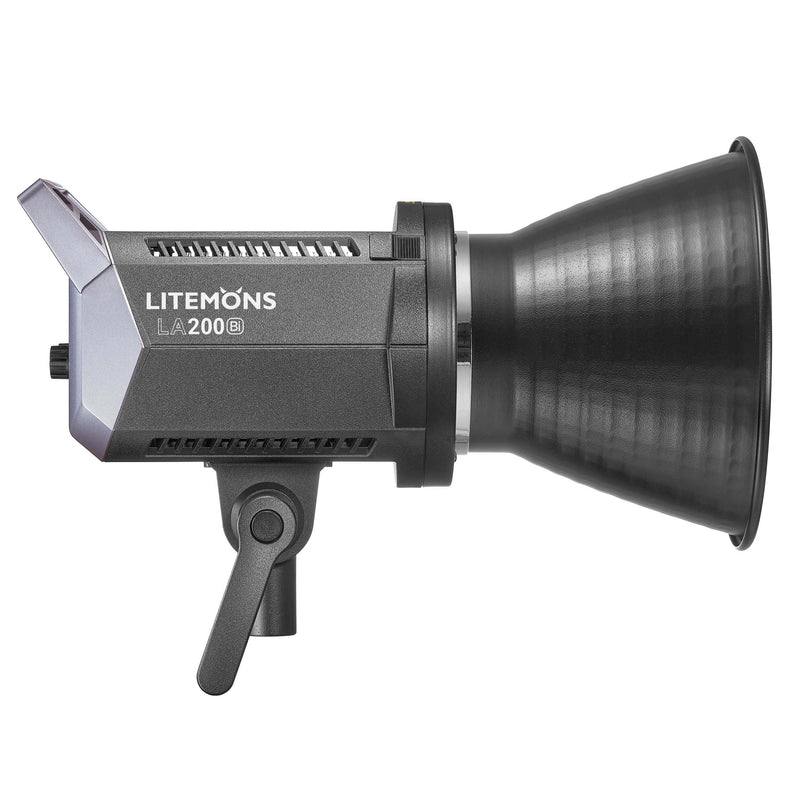 Litemons LA200Bi 230W Bi-Colour Ultra-Compact COB LED Video Light