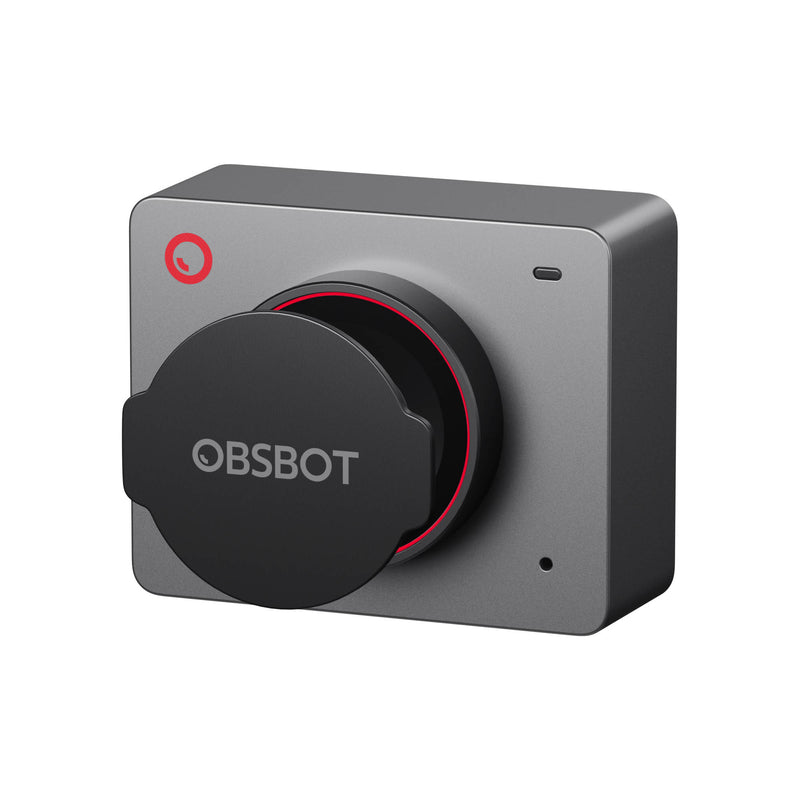 OBSBOT Meet 2 AI-Powered PTZ 4K Webcam with Auto-Framing - Space Grey With Lens Cap