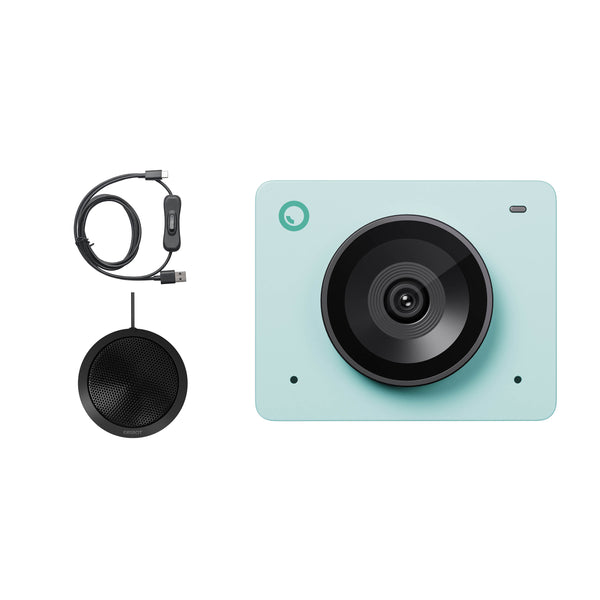 OBSBOT Meet SE AI-Powered 1080P Webcam SE Microphone Combo Aurora Green