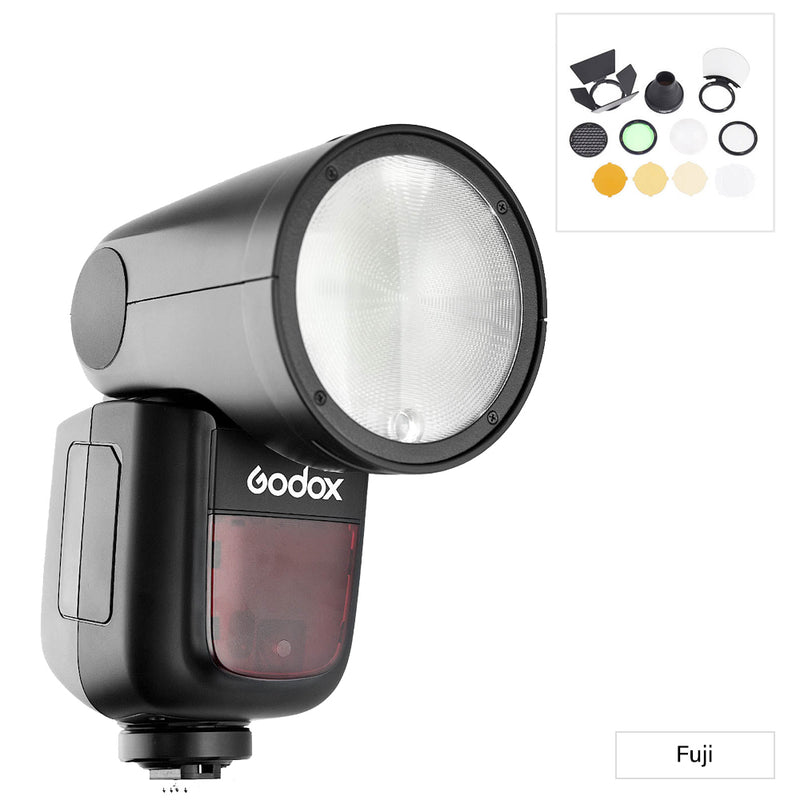 V1 Round Head Speedlite Plus Accessory Kit