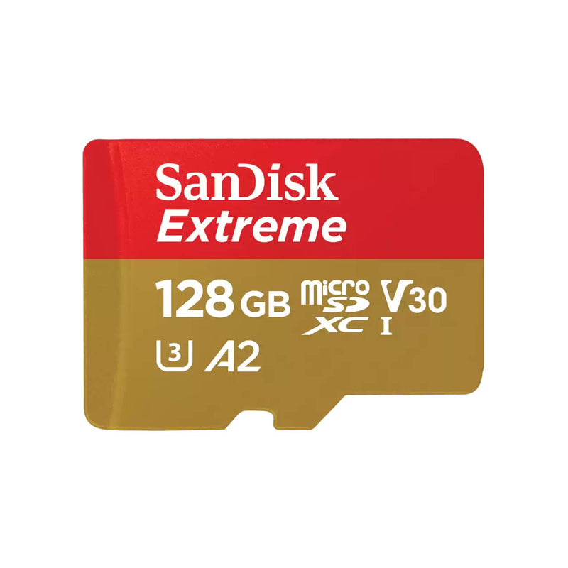 SanDisk 128GB EXTREME MicroSDXC  Memory Card