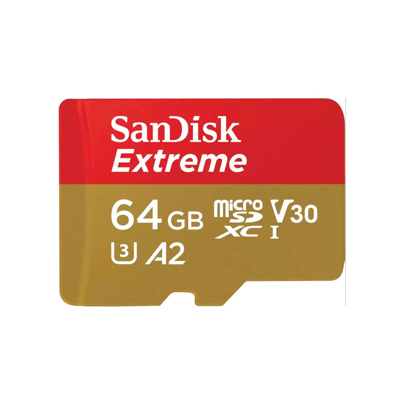 SanDisk 64GB EXTREME MicroSDXC  Memory Card