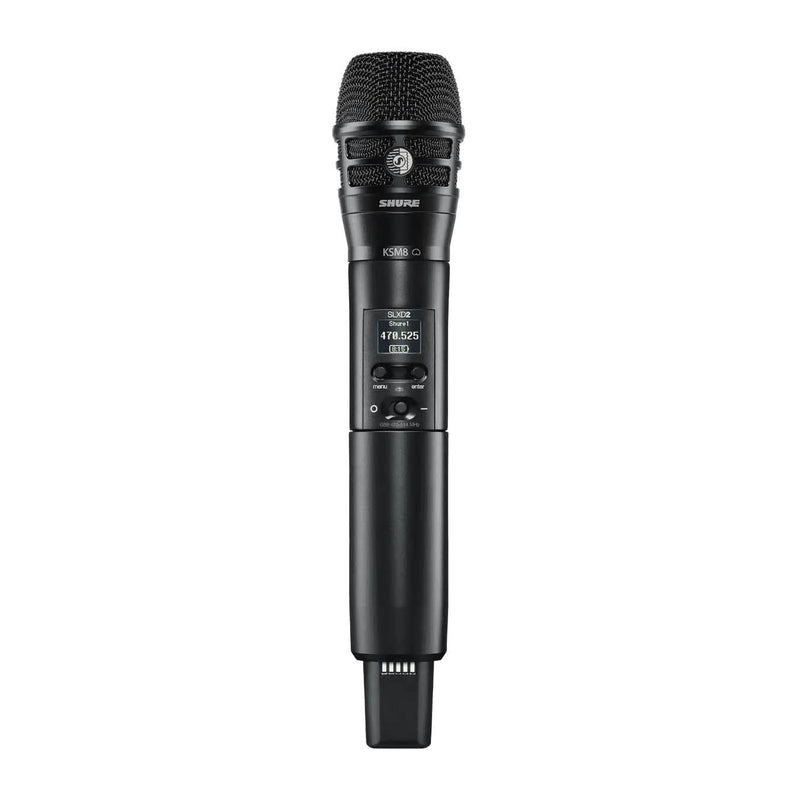 Shure SLXD2/KB8 Dynamic Handheld Wireless Microphone Transmitter