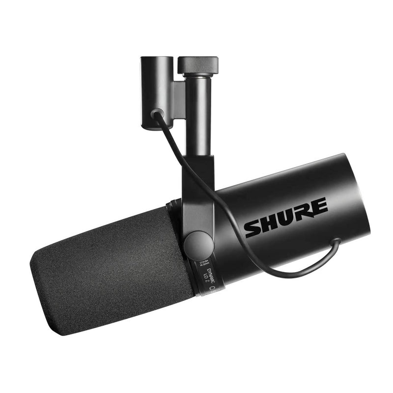 The SHURE SM7dB Dynamic XLR Microphone with Built-in Preamp