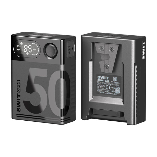 OMNI-50S 50Wh USB-C Info Pocket V-mount Battery