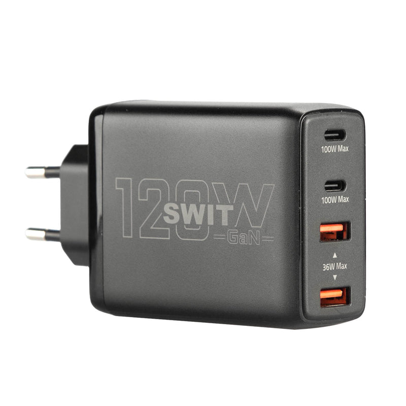 SWIT UC-2120U 120W USB-C/A GaN Charger