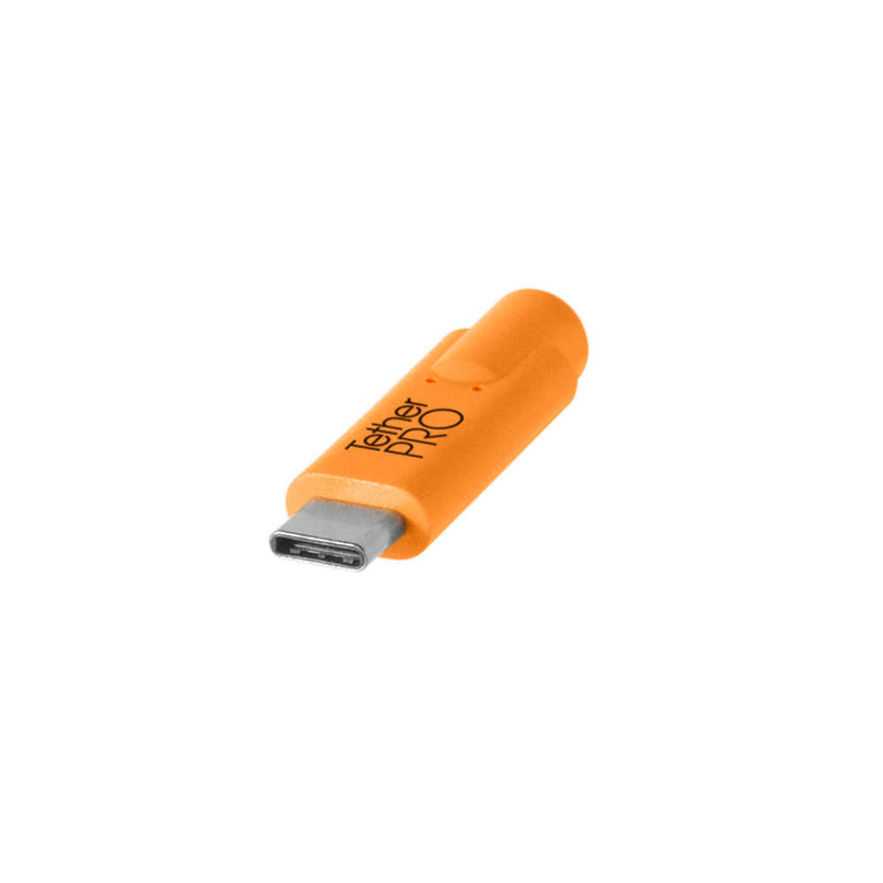 TetherPro 4.6m (15') USB-C to USB-C (High-Visibility Orange)