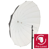 130cm (51") Deep Parabolic Umbrella (Black/White)