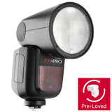 GIO1 (V1) 2.4GHz Round-Head TTL & HSS Speedlite with Rechargeable Battery