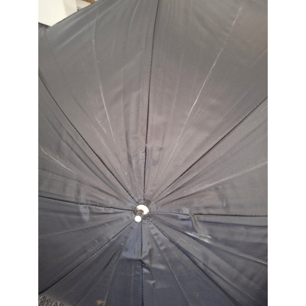 40" (101.6cm) Black/Silver Reflective Bounce Umbrella White Marks on Material