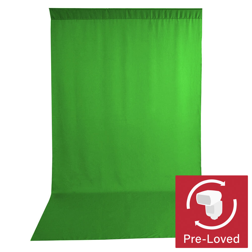3x6m Photography Smooth Muslin Cotton Green Screen Backdrop