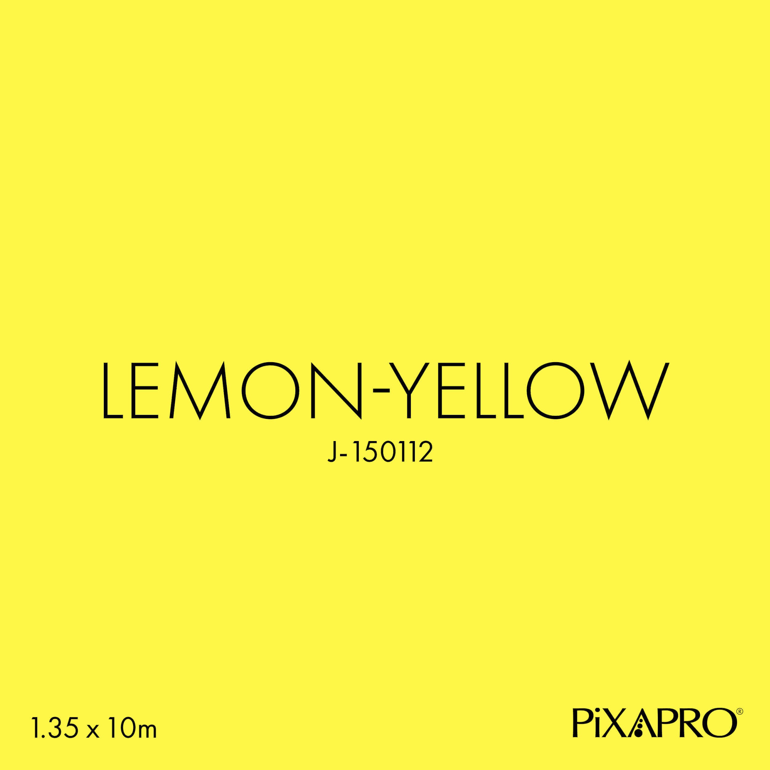 Lemon-Yellow Studio Seamless Paper Background Roll Kit (1.35x10m)