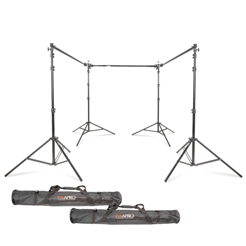 Triple Crossbar Adjustable Drop Stand